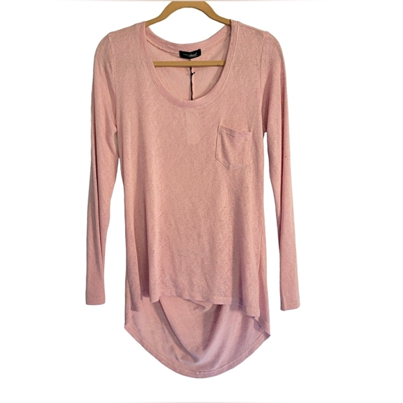 'Young at Heart' Pink Soft/stretch Shirt Long w/Ruching on Back Size Med NWT - Picture 6 of 12